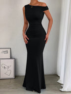 Sleeveless Mermaid Maxi Dress