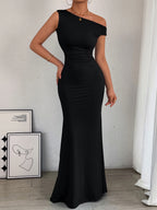 Sleeveless Mermaid Maxi Dress