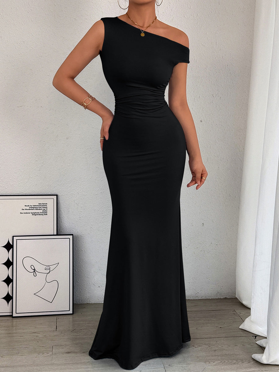 Sleeveless Mermaid Maxi Dress