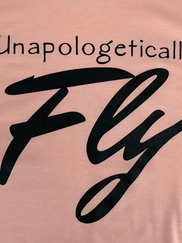 Vestido estilo sudadera con capucha y estampado de letras de talla grande 