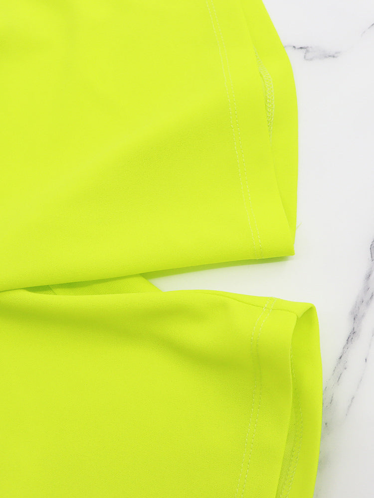 Conjuntos de pantalones cortos con top corto de dos piezas