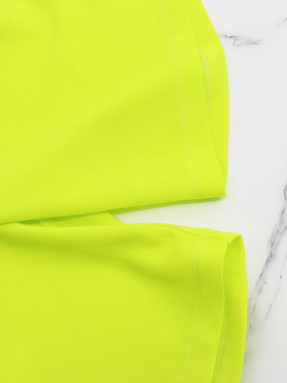 Conjuntos de pantalones cortos con top corto de dos piezas