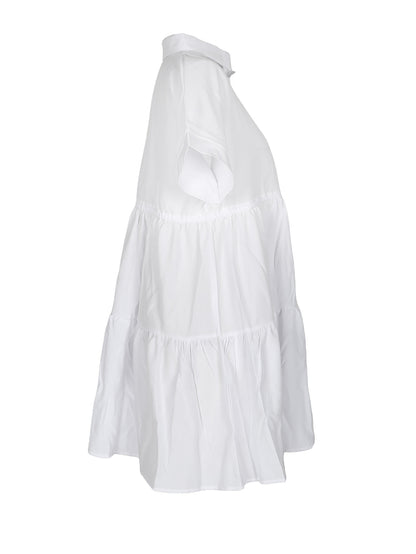 Short Sleeve Shirt Dress