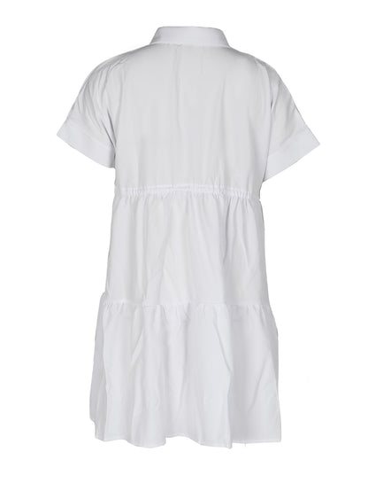 Short Sleeve Shirt Dress