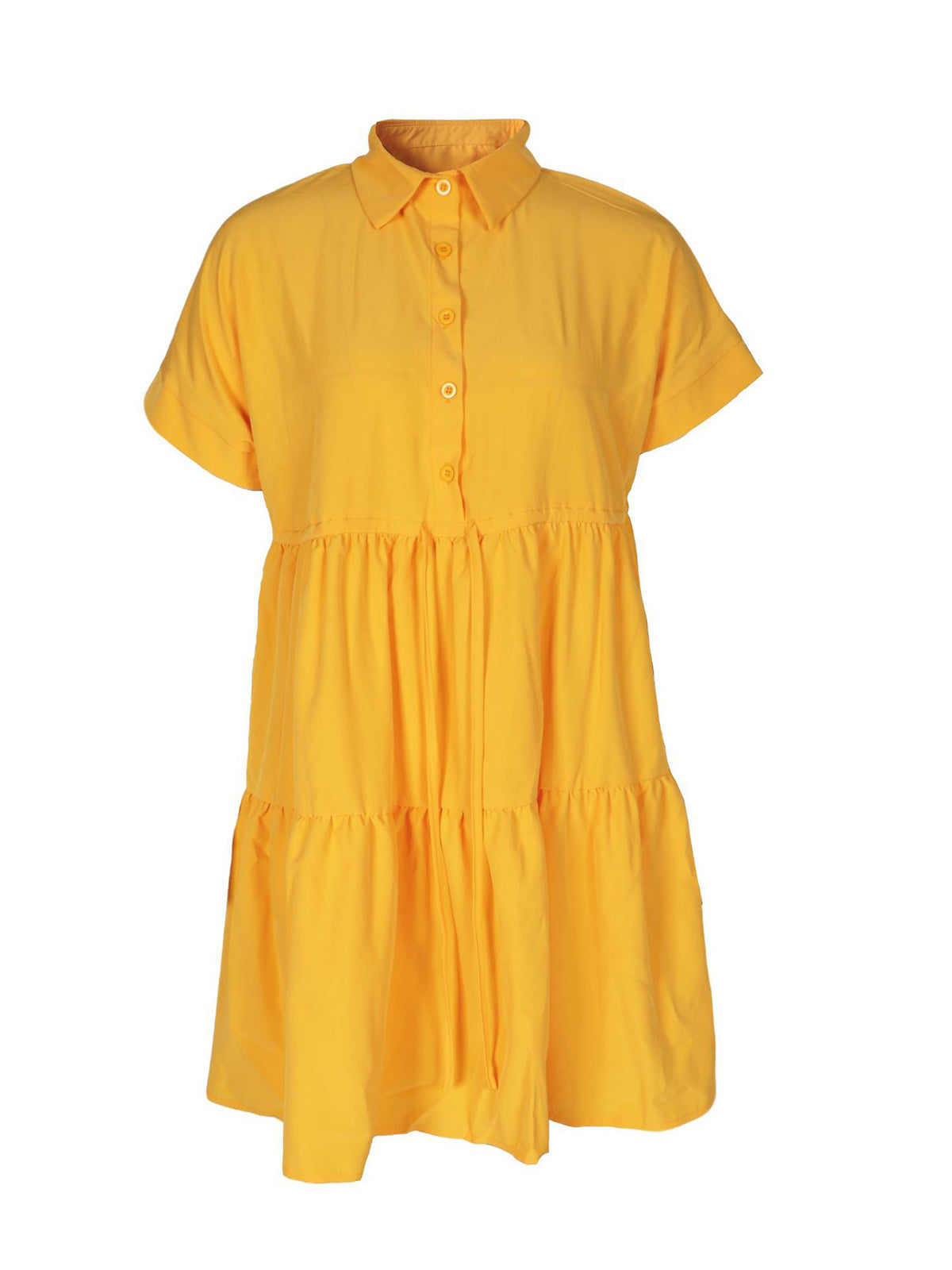 Short Sleeve Shirt Dress
