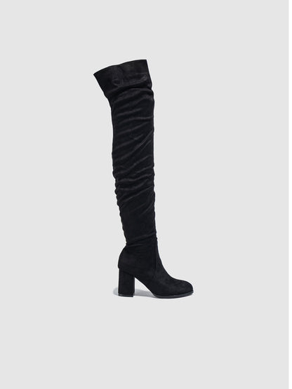 Suede Over-the-Knee Boots