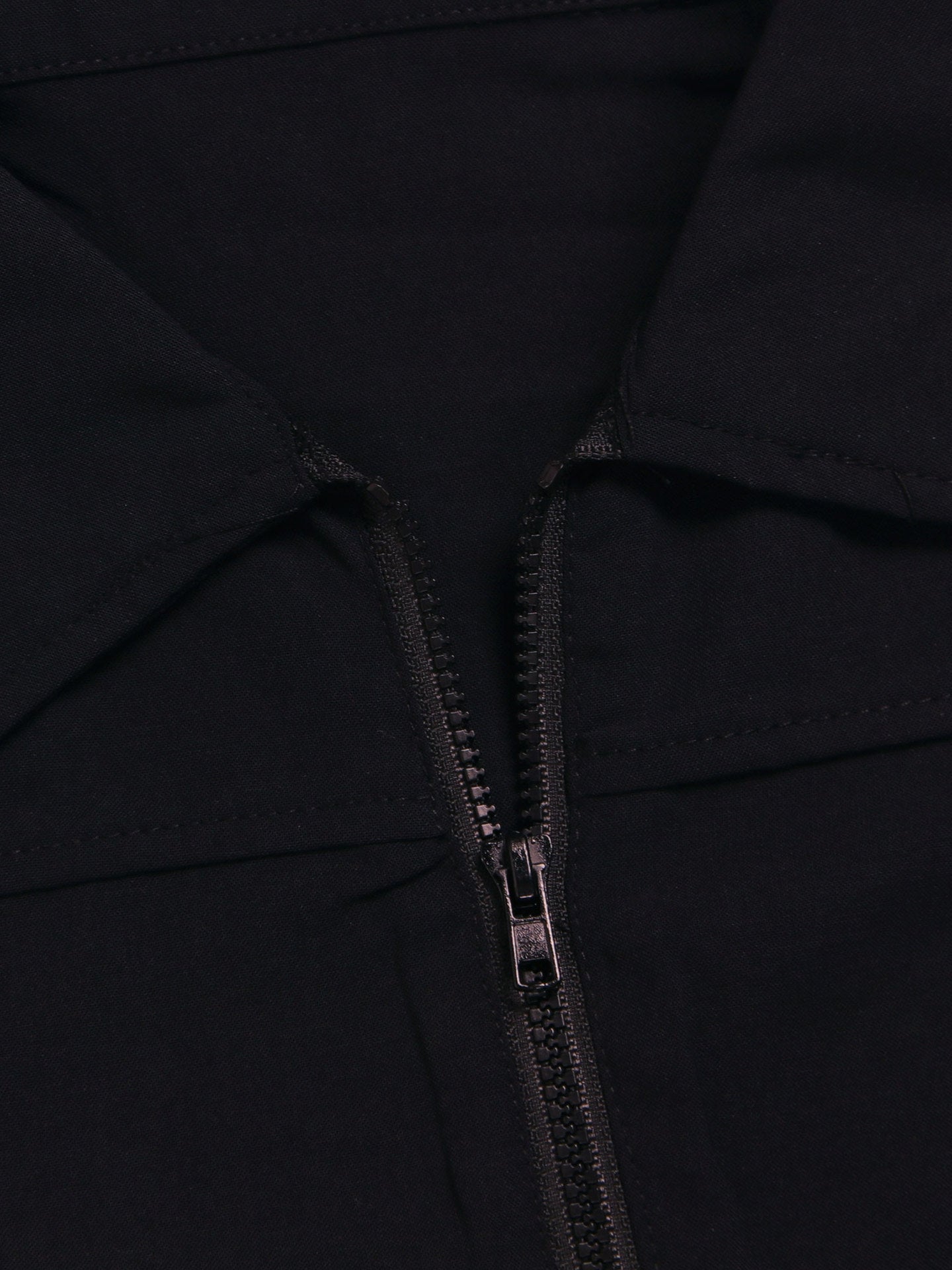 Monos de pierna ancha con bolsillo con cremallera y manga corta 