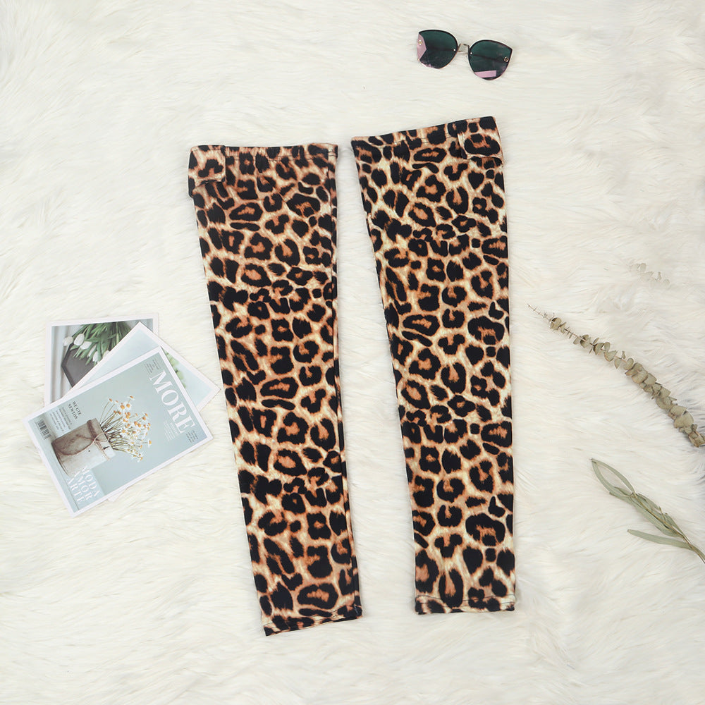 Conjuntos de chaqueta estampada de dos piezas y medias altas sin pies