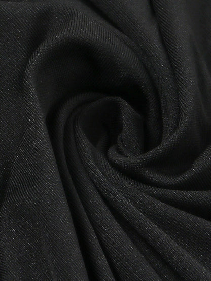 Rhinestone Mesh Patchwork Zip Up Short Jumpsuit