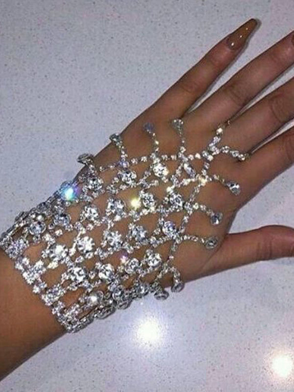Tassels Glitter Rhinestone Bracelets