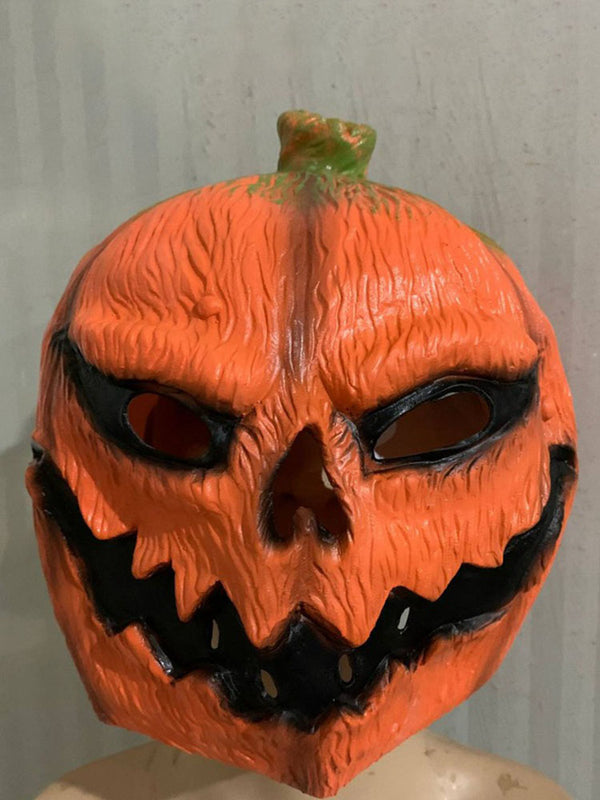 Halloween Scary Pumpkin Head Cover