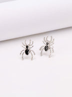 Pendientes de murciélago minimalistas de Halloween