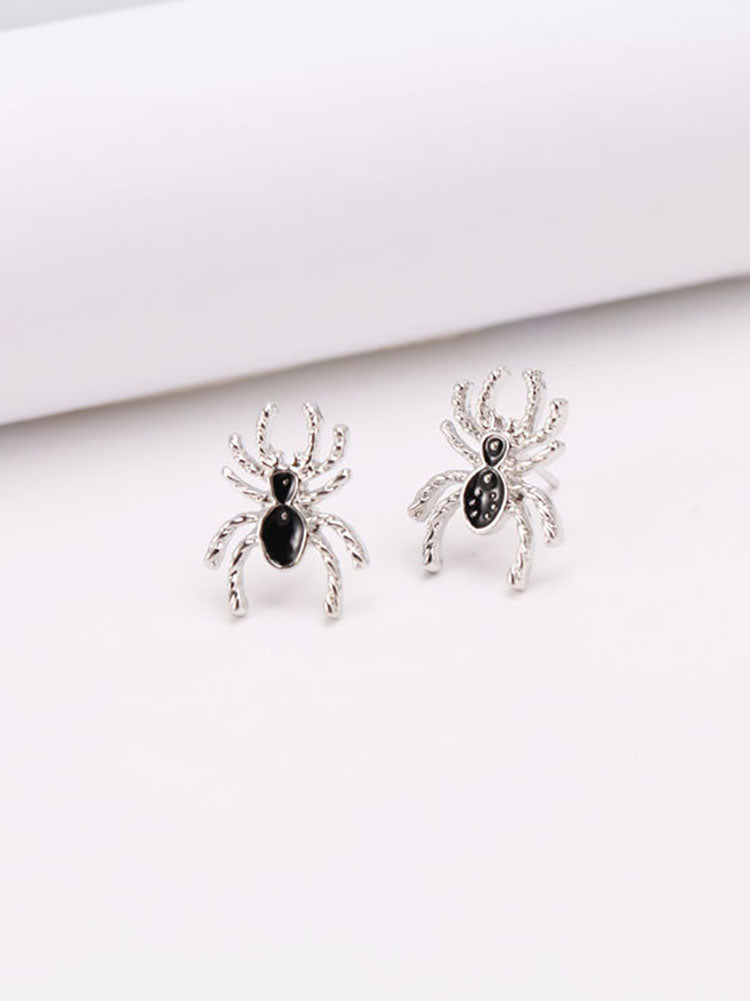 Pendientes de murciélago minimalistas de Halloween