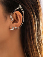 Minimalist Geometric Cut Out Ear Hooks