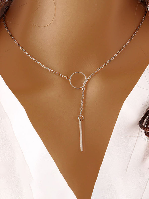 Pendant Ring Chain Necklaces