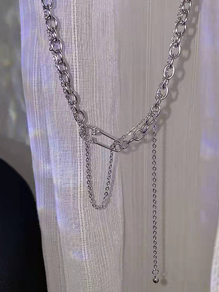 Collares de cadena de doble capa