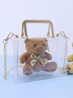 Bolsos bandolera transparentes minimalistas