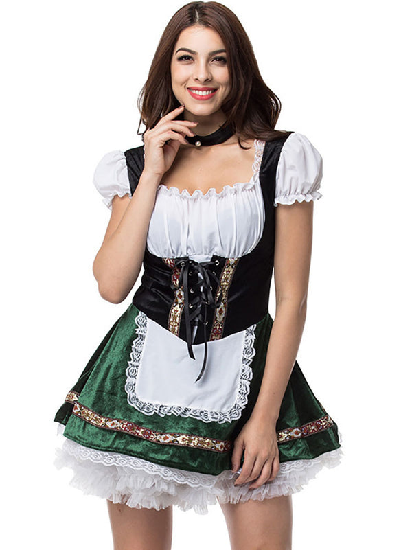 Plus Size Halloween Beer Maid Costume