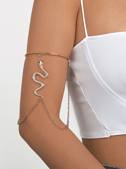 Brazaletes de cadena de diamantes de imitación de Halloween