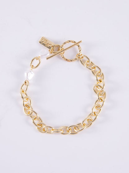 Chain Toggle Charm Bracelet