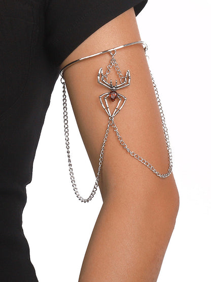 Brazaletes de cadena de diamantes de imitación de Halloween