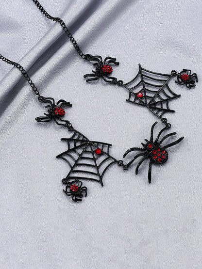 Collares de telaraña de Halloween