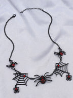 Collares de telaraña de Halloween