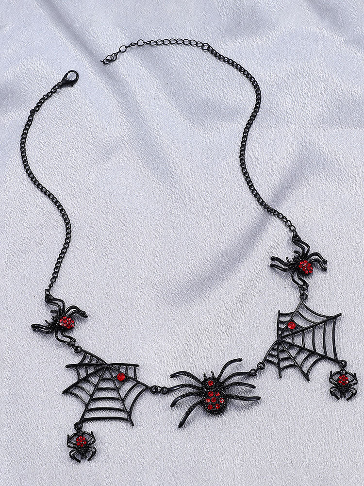 Collares de telaraña de Halloween