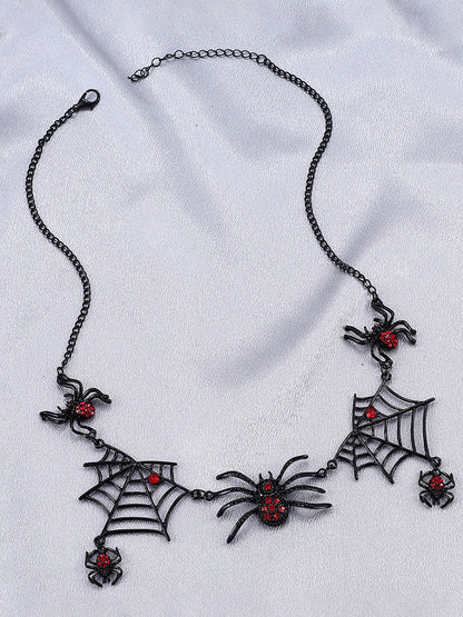 Collares de telaraña de Halloween