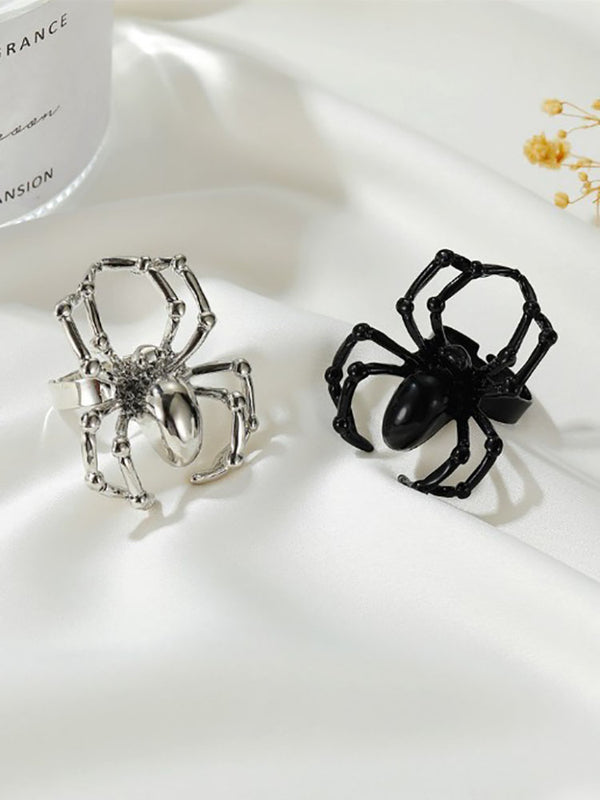 Halloween Simulated Spider Finger Ring