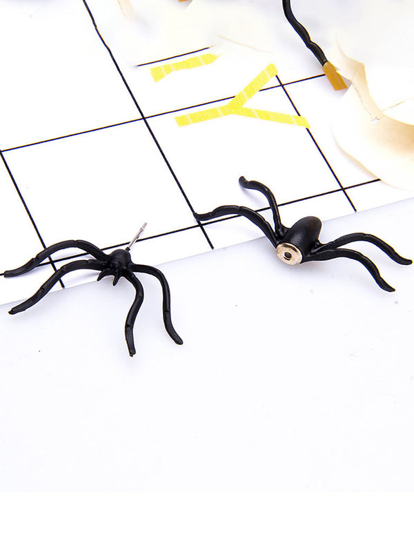 Halloween Funny Spider Earrings
