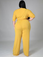 Cómo combinar un hombro con pierna ancha y talla grande