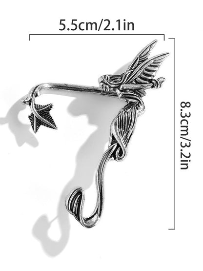 Pendientes de ángel retro de Halloween