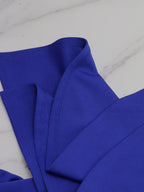 Vestidos midi de manga corta con patchwork y volantes