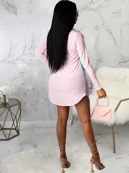 Camisas con botones Mini vestido