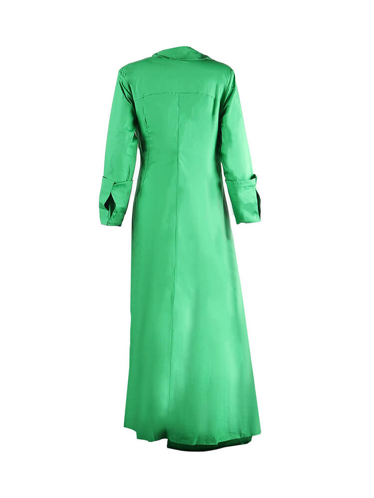 Tops divididos fruncidos con cuello en V de manga larga