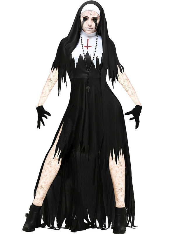 Halloween Demon Nun Costume