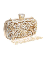 Bolsos bandolera de fiesta con diamantes de imitación y purpurina