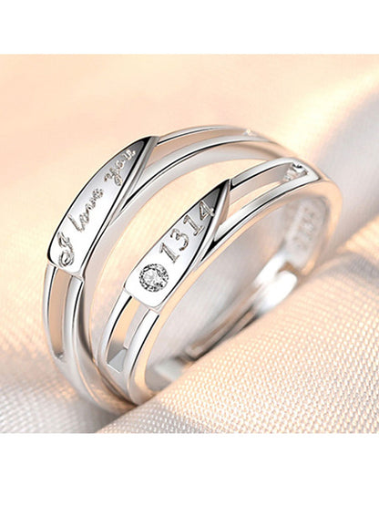 Anillos Lisos Pareja Minimalista