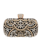 Bolsos bandolera de fiesta con diamantes de imitación y purpurina