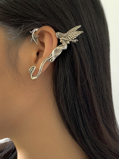 Pendientes de ángel retro de Halloween