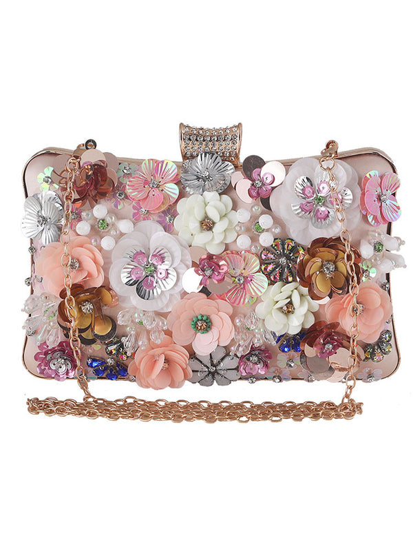 Colorful Flower Patchwork Crossbody Bags
