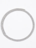 Collares de cadena de hilo multicapa