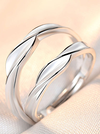 Anillos Lisos Pareja Minimalista