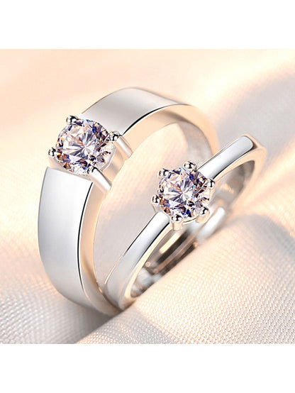 Anillos Lisos Pareja Minimalista