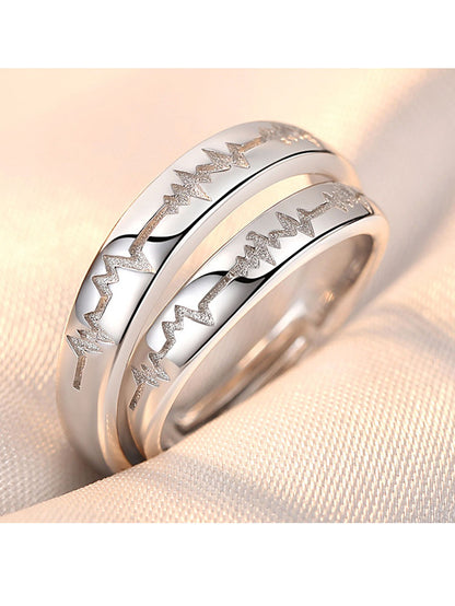 Anillos Lisos Pareja Minimalista