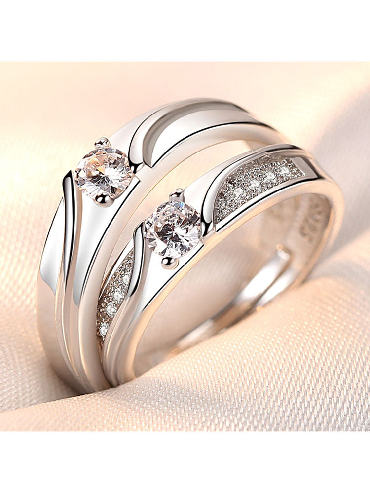 Anillos Lisos Pareja Minimalista