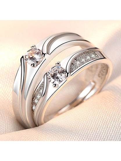 Anillos Lisos Pareja Minimalista