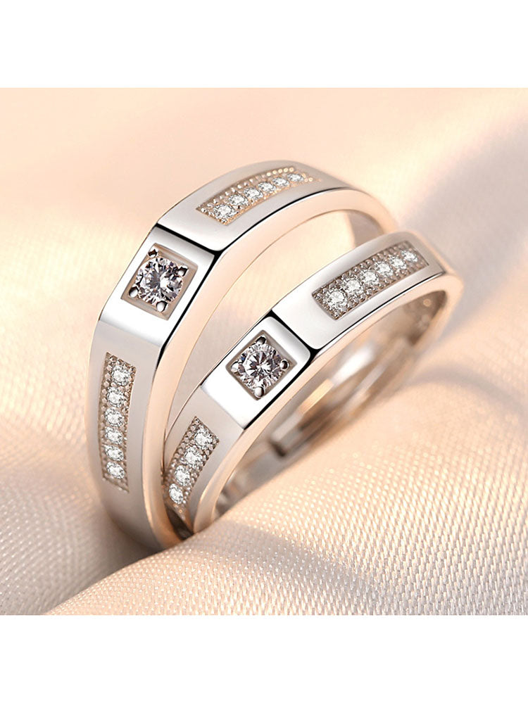 Anillos Lisos Pareja Minimalista