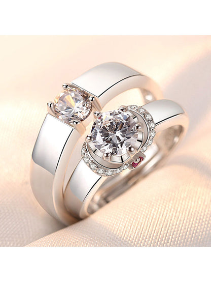 Anillos Lisos Pareja Minimalista